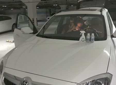 中華V5車內(nèi)荃芬除甲醛施工案例